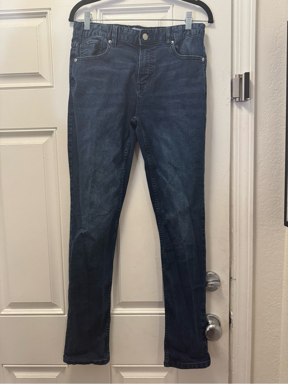 Calvin Klein Jeans Dark Blue Kids Skinny Jeans 0389